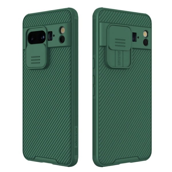 Nillkin For Google Pixel 8 Pro CamShield Series Shockproof Heavy Duty Protective Case With Slide Camera Cover - Green Nillkin For Google Pixel 8 Pro CamShield Series Shockproof Heavy Duty Protective Case With Slide Camera Cover - Green
